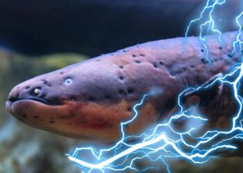 Electric Eel Powers Small Lamp